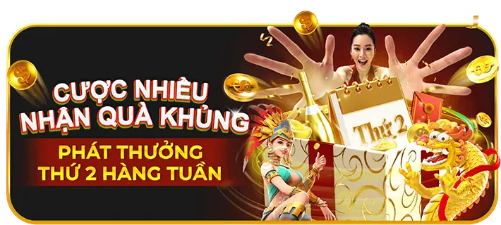 Hình ảnh tiền thưởng nạp lại hàng ngày/tuần tại 89bet2, biểu thị sự hỗ trợ liên tục cho người chơi